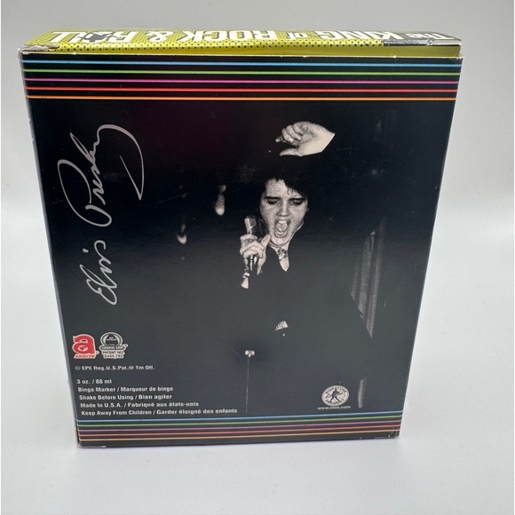 Elvis Presley The King of Rock and Roll Bingo Markers Greatest Hits Set#264 - Picture 4 of 6